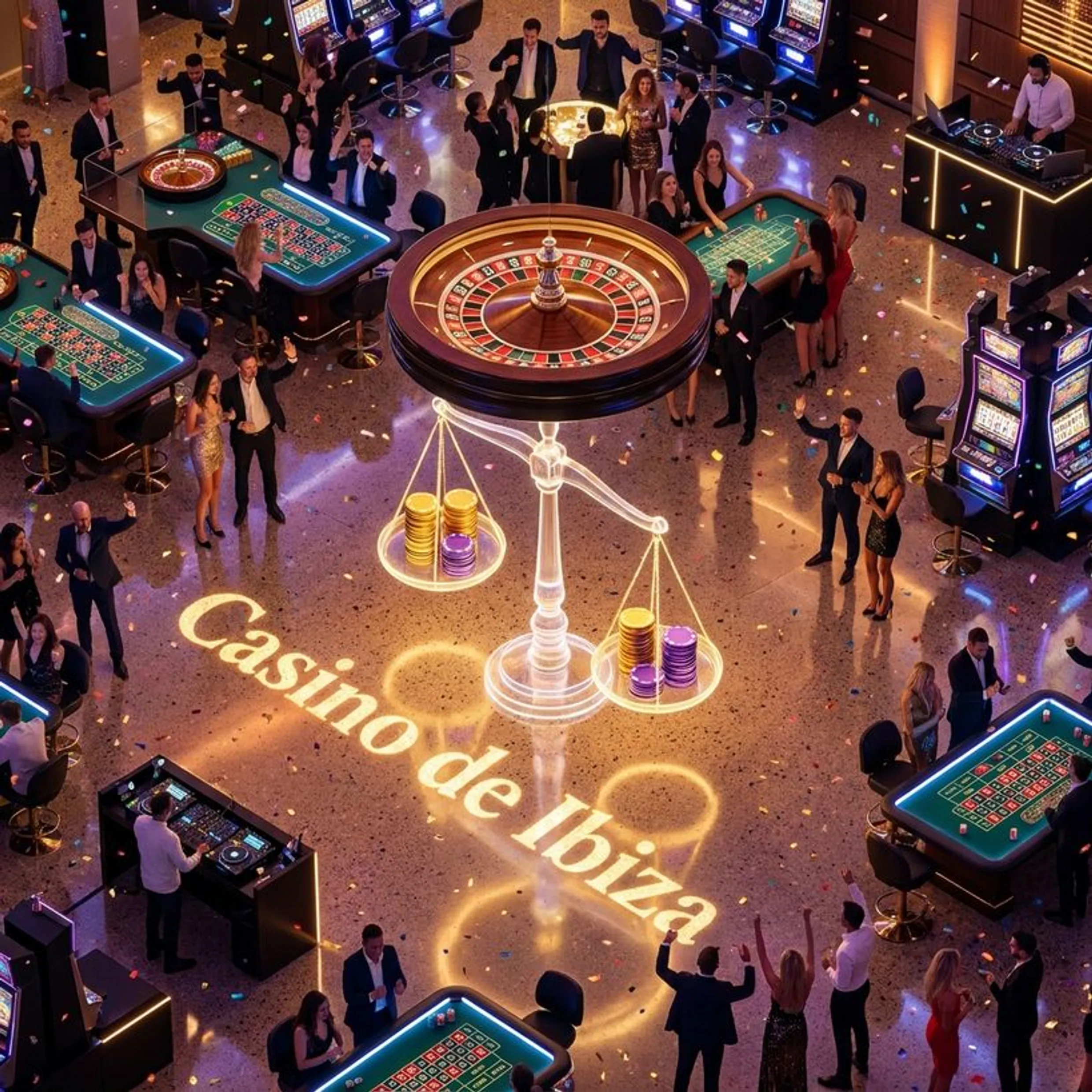 Juegos y entretenimiento en el casino (Casino de Ibiza)